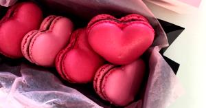 Quantas calorias em 1 Unidade Macarons Em Forma De Coração?