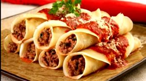 Quantas calorias em 1 Unidade Panqueca de Carne Moída?