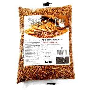 Quantas calorias em 1 xícara (50 g) Trigo em Grãos?