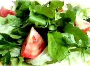 Quantas calorias em 1 Xícara Alface Rúcula?