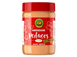 Quantas calorias em 1 Xícara Manteiga de Amendoim sem Pedaços (com Sal)?