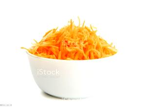 Quantas calorias em 1 Xícara, Raladas Cenouras?