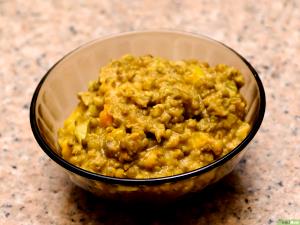 Quantas calorias em 1 Xícara (124,0 G) Brotos de feijão mungo, cozido?