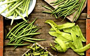 Quantas calorias em 10 Vagens Vagem?