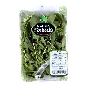 Quantas calorias em 100 G Agrião?