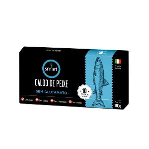 Quantas calorias em 100 G Caldo de Peixe?