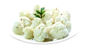 Quantas calorias em 100 G Couve-Flor Cozida (de Couve-Flor Congelada, Cozinhado sem Gordura Adicionada)?
