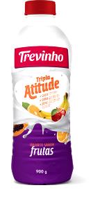 Quantas calorias em 100 g Iogurte Tripla Atitude Frutas?