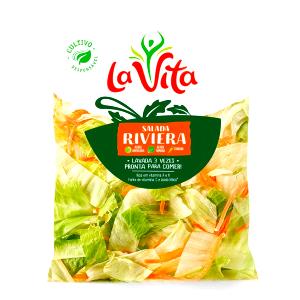 Quantas calorias em 100 g Salada Riviera?