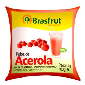 Quantas calorias em 100 G Suco de Acerola?