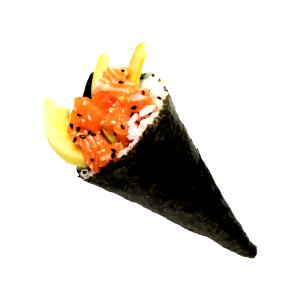 Quantas calorias em 100 G Temaki de Salmão Abacate?
