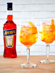 Quantas calorias em 100 Ml Aperol Spritz?