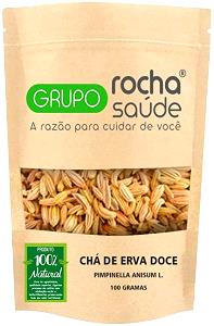 Quantas calorias em 100 ml Chá de Erva Doce?