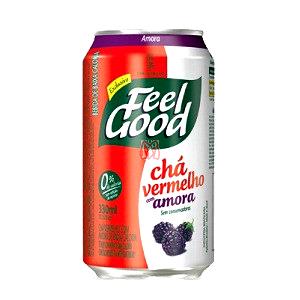 Quantas calorias em 100 ml Chá Vermelho com Amora?