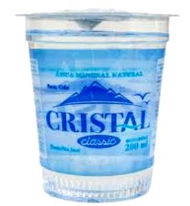 Quantas calorias em 100 ml Água Mineral?