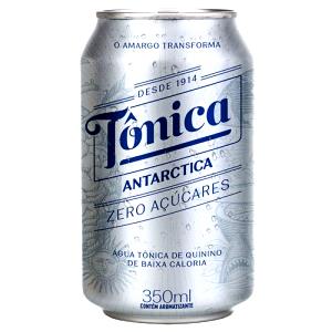 Quantas calorias em 100 ml Água Tônica sem Açúcar?
