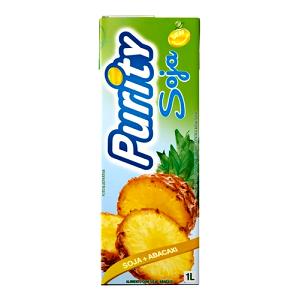 Quantas calorias em 100 ml Suco de Soja Abacaxi?