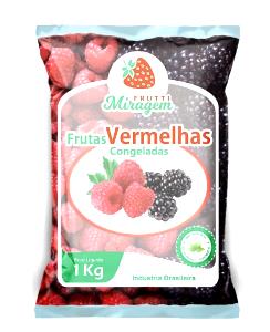Quantas calorias em 100g (100 ml) Polpa de Morango, Uva, Amora e Mirtilo?