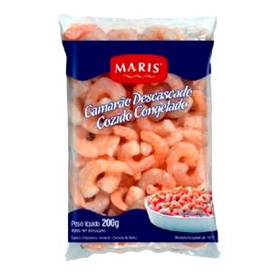 Quantas calorias em 18 a 20 unidades (150 g) Camarão Descascado Cozido Congelado?