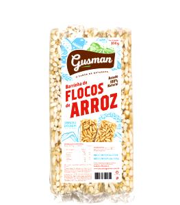 Quantas calorias em 2 1/2 barras (50 g) Flocos de Arroz?