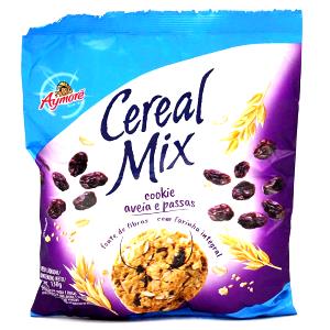 Quantas calorias em 2 biscoitos (30 g) Cereal Mix Aveia e Passas?
