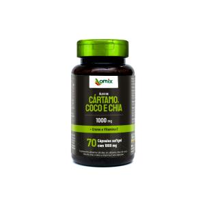 Quantas calorias em 2 cápsulas (2 g) Óleo de Cartamo + Coco + Chia + Cromo + Vitamina e?