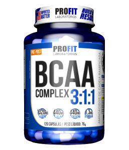 Quantas calorias em 2 capsulas (3 g) BCAA?