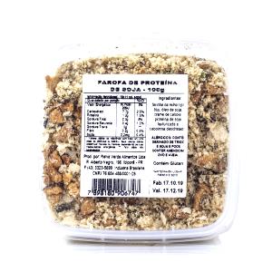 Quantas calorias em 2 colheres de sopa (20 g) Farofa de Soja?