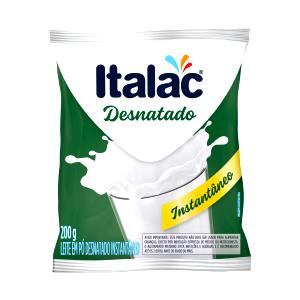 Quantas calorias em 2 colheres de sopa (20 g) Leite em Pó Desnatado Instantâneo?