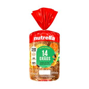 Quantas calorias em 2 fatias (50 g) Pão Integral 14 Grãos?