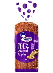 Quantas calorias em 2 fatias (50 g) Pão Integral com 12 Grãos?