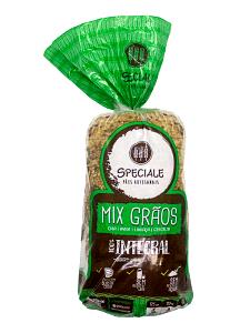 Quantas calorias em 2 fatias (50 g) Pão Integral Mix?