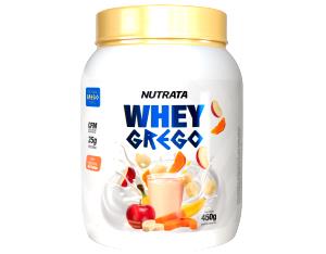 Quantas calorias em 2 scoops (40 g) Whey Grego Sabor Natural?
