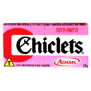 Quantas calorias em 2 unidades (2,8 g) Tutti Fruti?