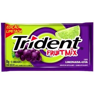Quantas calorias em 2 unidades (3 g) Trident Fruit Mix?