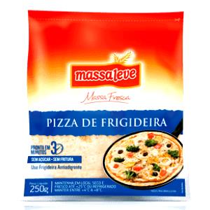 Quantas calorias em 2 unidades (50 g) Massa para Frigideira?