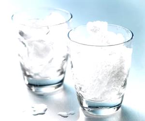 Quantas calorias em 200 G Gelo Picado?