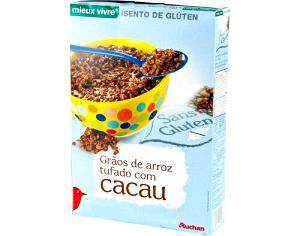 Quantas calorias em 3/4 xícara de chá (30 g) Cereal Viver Mais Soja Sabor Chocolate?