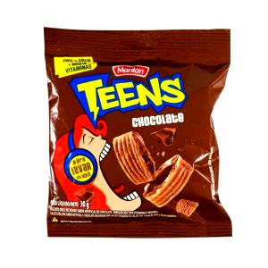 Quantas calorias em 3 biscoitos (30 g) Biscoitos Recheados Sabor Chocolate?