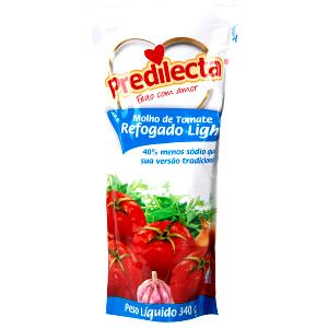 Quantas calorias em 3 colheres de sopa (60 g) Molho de Tomate Refogado Light?