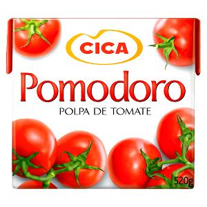 Quantas calorias em 3 colheres de sopa (60 g) Pomodoro Polpa de Tomate?