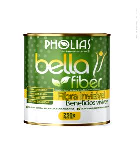Quantas calorias em 3 dosadores (15 g) Bella Fiber?