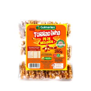 Quantas calorias em 3 unidades (15 g) Torradinha Pé de Moleque?