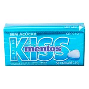 Quantas calorias em 4 unidades (3 g) Mint Kiss?
