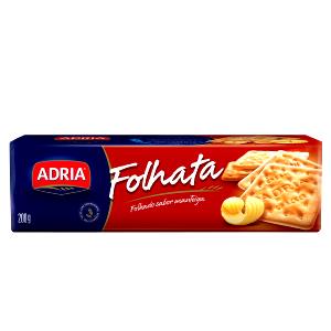 Quantas calorias em 5 biscoitos (30 g) Biscoito Folhata?