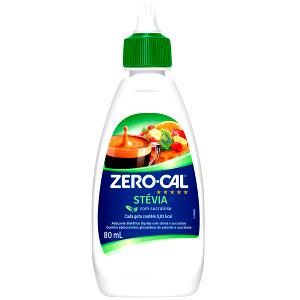 Quantas calorias em 5 gotas (0,16 ml) Adoçante Stévia com Sucralose?