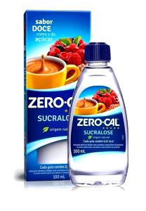 Quantas calorias em 5 gotas (0,16 ml) Zero-Cal Sucralose?