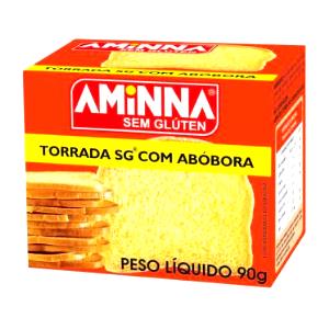 Quantas calorias em 5 unidades (30 g) Torrada sem Glúten com Abóbora sem Açúcar?