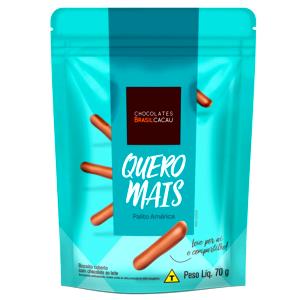 Quantas calorias em 6 palitos (25 g) América?