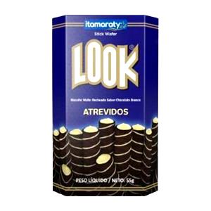 Quantas calorias em 6 unidades (30 g) Look Atrevidos?